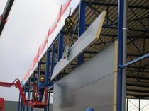 работы с сендвич панелями в Томске