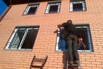 Монтаж решеток в Томске